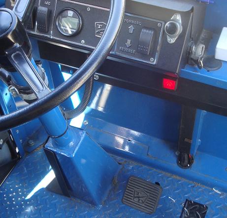 Taylor-Dunn B-248 cab interior