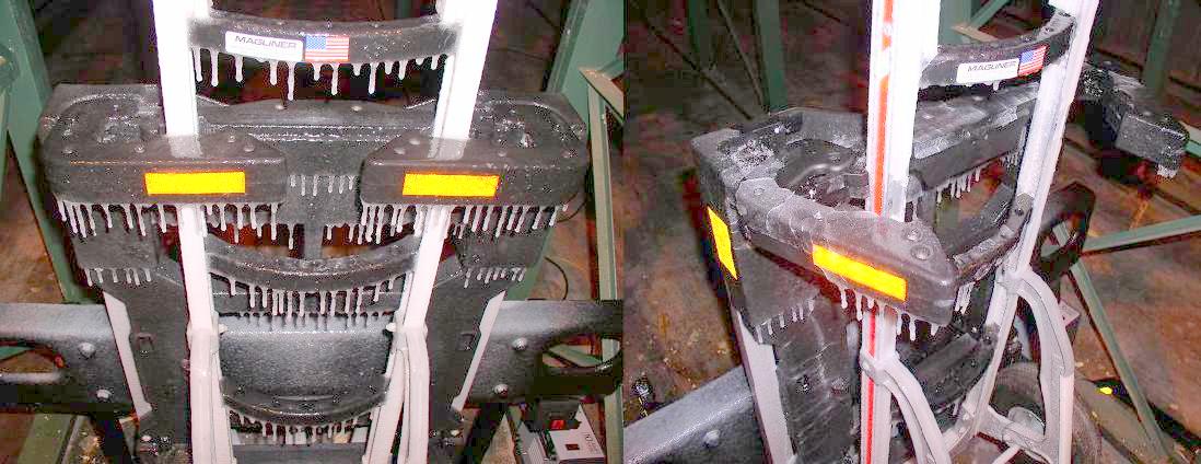 Hand Truck Sentry System freeze and ice testing Gress Refrigerated Distribution