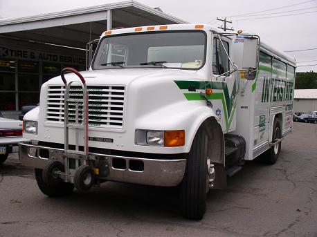 Interstate Batteries Navistar delivery truck