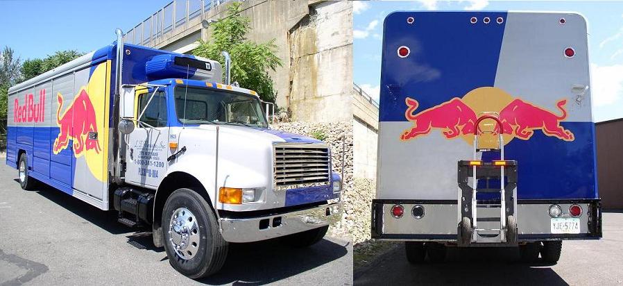 Magliner hand truck - Red Bull Energy Drink