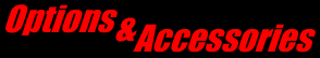 HTS Systems Options and Accessories