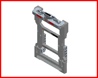 NEW HTS ULTRA RACK HAND TRUCK SENTRY LOCKING CARRIER